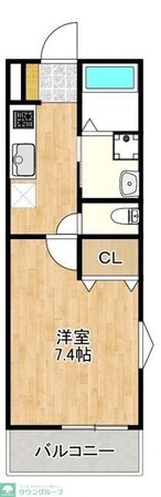 Maison Claire南柏の物件間取画像